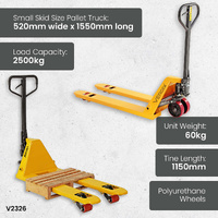 2500kg Powdercoated Pallet Trucks