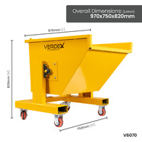 Forklift Tipping Bins - 150L, 300L