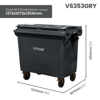 Large Plastic Wheelie Bins