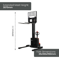 Fully Auto Fork Stacker