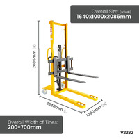 Heavy Duty Manual Fork Stackers