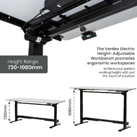 Electric Height-Adjustable Workbenches (1800x750mm)