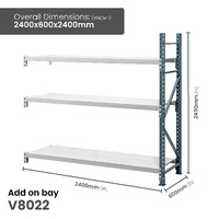 Heavy Duty Steel Longspan Shelving (600mm Deep)
