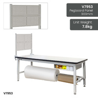 Ergonomic Industrial Packing Workbench (with back panel starter kit)