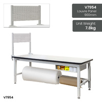 Ergonomic Industrial Packing Workbench (with back panel starter kit)