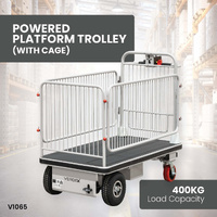 Powered Platform Trolley (with cage)