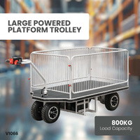 Large Powered Platform Trolley