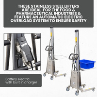 Stainless Steel Battery Electric Work Positioner
