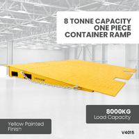 8 Tonne Capacity 1 Piece Container Ramp