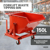 Forklift Waste Tipping Bin - 150L