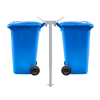 Double Wheelie Bin Stands