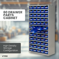 Heavy Duty Parts Cabinet (60 Part Trays)