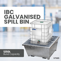 IBC Galvanised Spill Bin