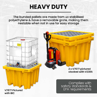 Single & Double IBC Bunded Pallets