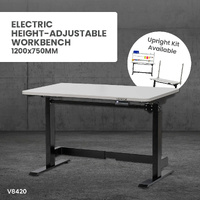 Electric Height-Adjustable Workbenches (1200x750mm)