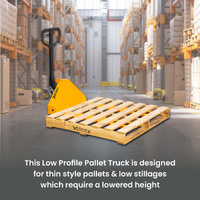 Low Profile Pallet Truck (685mm Wide)
