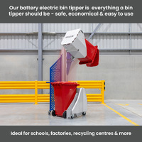 Battery Electric Wheelie Bin Tipper