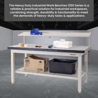Heavy Duty Industrial Work Benches - 1200 Series