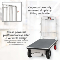Large Powered Platform Trolley