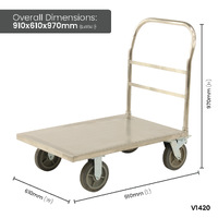 Stainless Steel Platform Trolleys