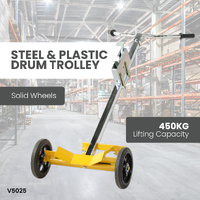Steel & Plastic Drum Trolley