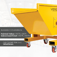 Forklift Tipping Bins - 150L, 300L
