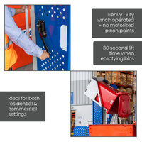 Manual Wheelie Bin Tipper 