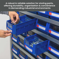 Heavy Duty Parts Cabinet (60 Part Trays)