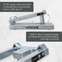 Spring Loaded Drum Tilter