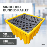 Single & Double IBC Bunded Pallets