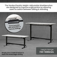 Electric Height-Adjustable Workbenches (1800x750mm)