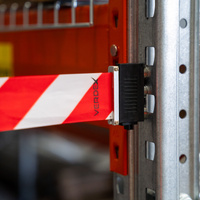 20m Retractable Belt Barrier - Red/White 