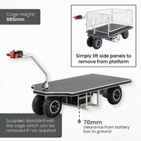 Large Powered Platform Trolley