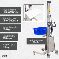 Stainless Steel Battery Electric Work Positioner
