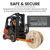 Forklift Cable Drum Slippers