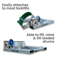 Forklift Side Operated Drum Rotator