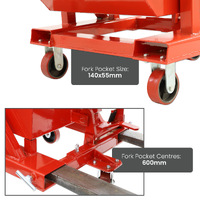 Forklift Waste Tipping Bin - 150L