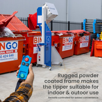 Battery Electric Wheelie Bin Tipper