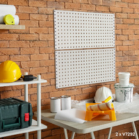 Wall Mounted Louvre Panel & Square Hole Boards & Accessories