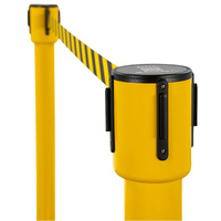 Outdoor Single Belt Barrier Post (with 10M Belt)