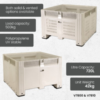 Plastic Mega Bins & Rotator Base to suit