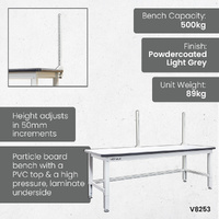 Ergonomic Industrial Packing Workbench (Half-Length Panel Starter Kit)