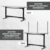 Electric Height-Adjustable Workbenches (1800x750mm)