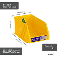 Yellow Stor-Pak Bins