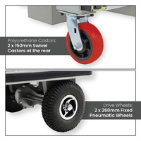 Powered Platform Trolley (with cage)