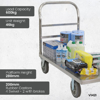Stainless Steel Platform Trolleys
