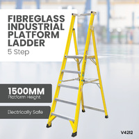 Fibreglass Industrial Platform Ladders