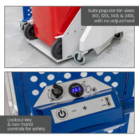 Battery Electric Wheelie Bin Tipper