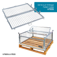 Stillage Pallet Cage (Half Height)