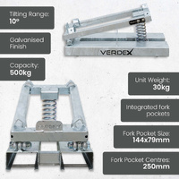 Spring Loaded Drum Tilter